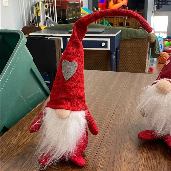 “5/$20” two plush holiday Valentine’s Day gnome figures - Picture 2 of 5